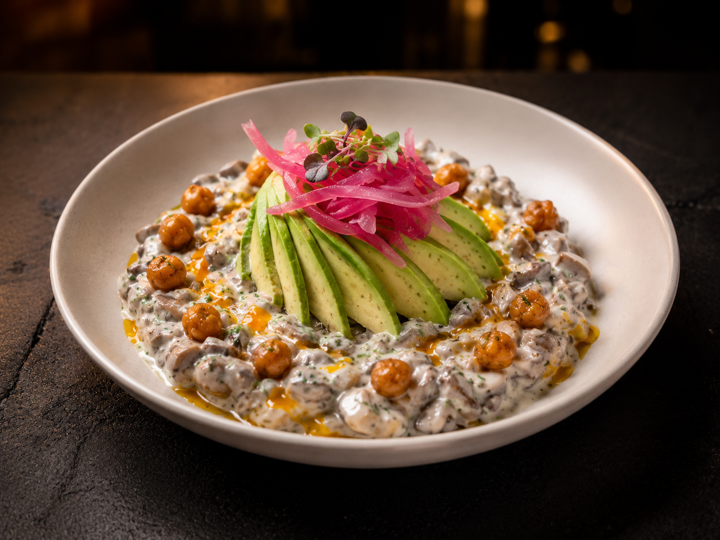 TARTAR DE SETAS GRANDE